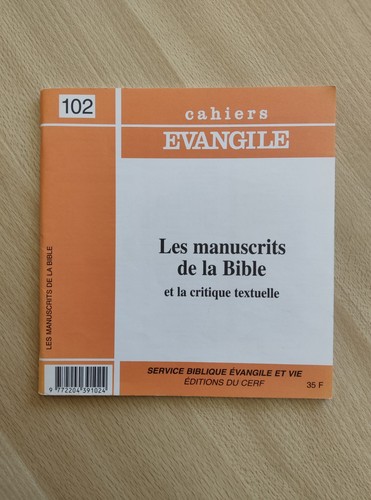 Cahiers evangile 102 - 102, :