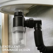 Siphon flexible evacuation - siphon,