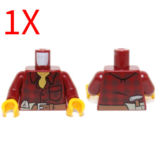 Lego 973pb1256c01 torso dark - lego,