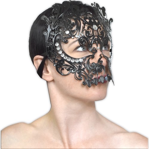 Masque strass élégant - masque,