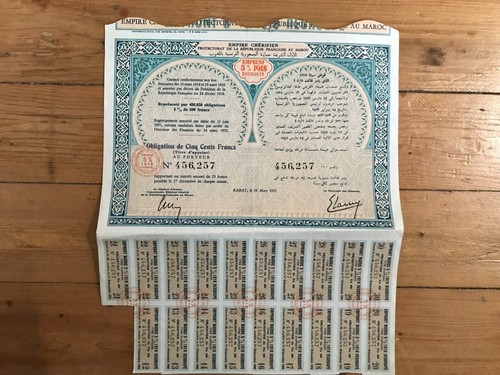 Empire cherifien - empire, (maroc)
