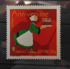 France 2005 3778 neuf luxe ** timbres pour anniversaire bande dessinée Bécassine