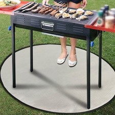 Tapis de barbecue extérieur résistant à la chaleur pour un entretien facile e