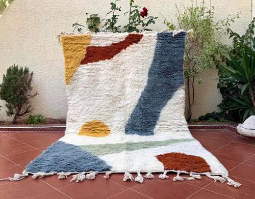 Tapis laine berbère - tapis,