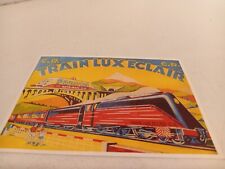 Carte Postale CR de la marque CR Rossignol Charles train Lux Eclair