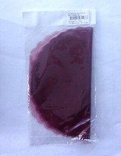 LOT DE 25 RONDS à dragées tulle cristal - coloris BORDEAUX 