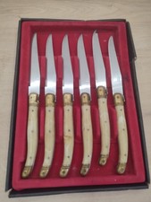 6 Couteaux Laguiole Manche En