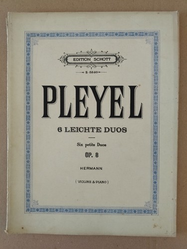 Partition ancienne violon - partition,