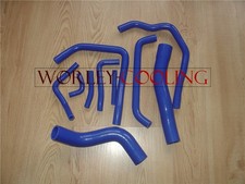 For TOYOTA LANDCRUISER HDJ80 SILICONE RADIATOR & HEATER HOSE BLUE brand new