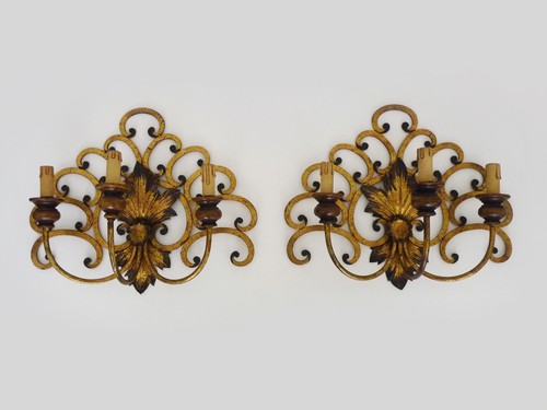 Grande paire appliques - paire, d'appliques