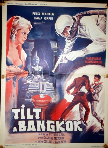 Tilt bangkok 1966 affiche - tilt, bangkok/