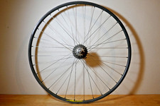 ROUE DE VÉLO ARRIÈRE EN TITANE WOLBER PROFIL 18 A BOYAU / REAR WHEEL