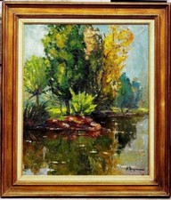 Tableau ancien berjonneau - tableau,