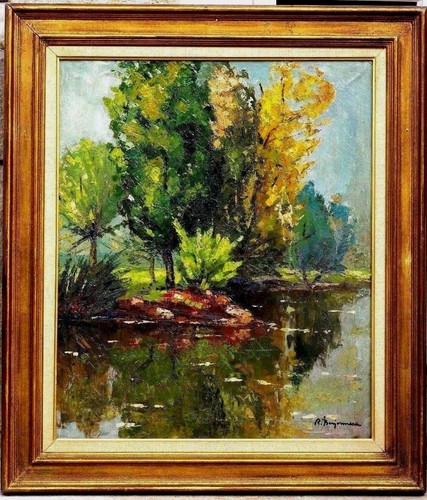 Tableau ancien berjonneau - tableau,