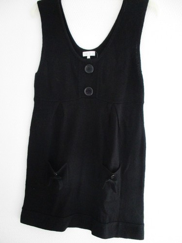 Tunique cherry noire laine - tunique,