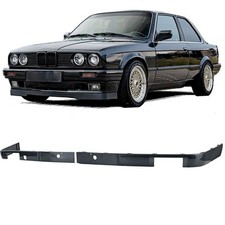 Pare-Chocs Kit Avant à droite / Gauche Noir Brillant pour 3er BMW E30 87-94