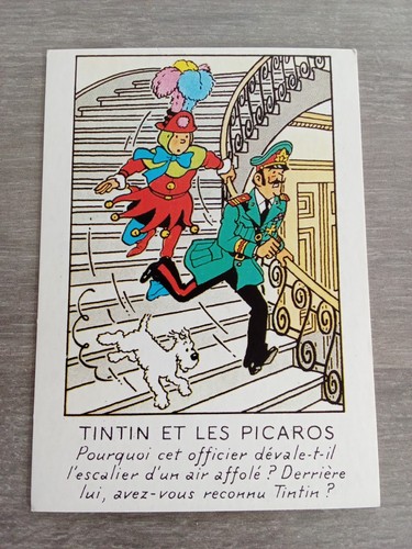 Cartes postales no33 - , tintin