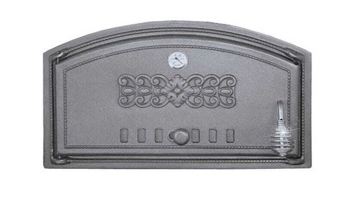 Porte fonte pour four à - en,