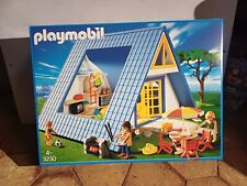 PLAYMOBIL 3230 Maison de vacances aménagée avec pièce unique famille jardin Neuf