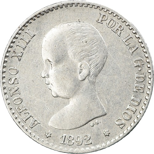 Monnaie espagne alfonso - monnaie,, espagne,