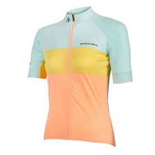 Maillot À Manche Courte fs260-pro S/S Jersey Femme Neon Peach Endura Cyclisme