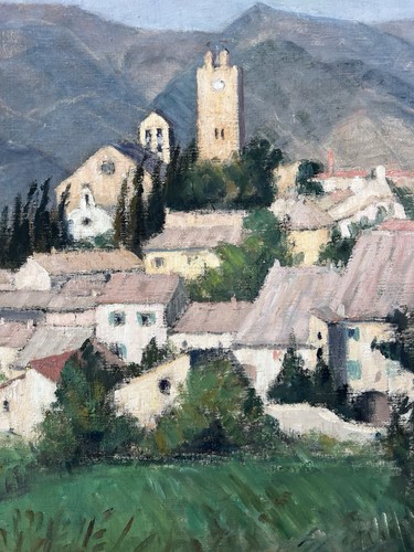 Tableau huile sur toile marie - sur,