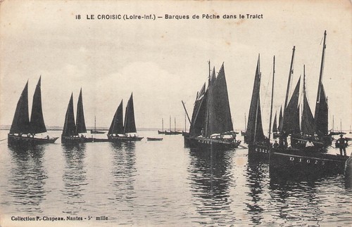 Croisic barque de peche - barque,