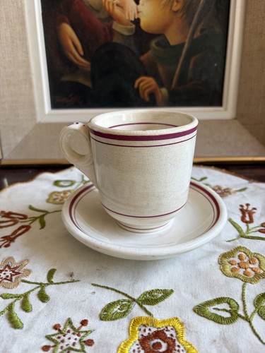 Ancien brulot tasse sous - ancien,