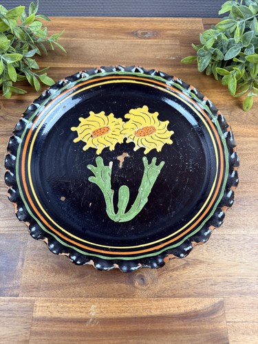 Grand plat poterie - grand,