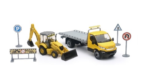 Newray camion plateau iveco - camion,