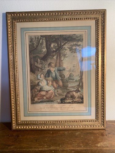 Ancienne gravure xviii - gravure,