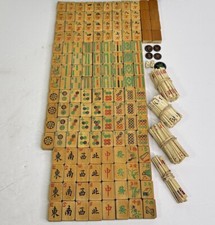 Mah-Jong Set Curved Bamboo