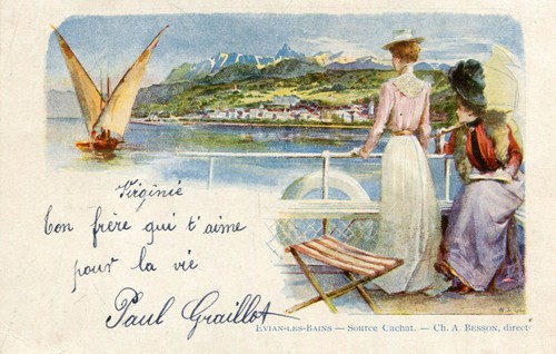 Evian les bains source - evian,