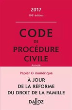 Code de procédure civile 2017