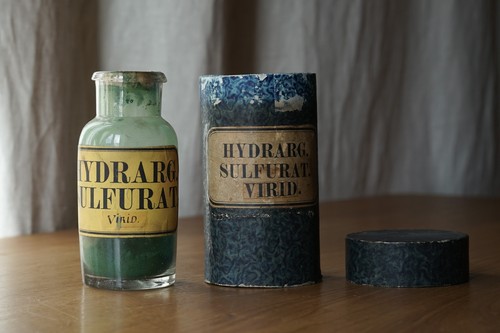 Boîte carton ancienne - , et