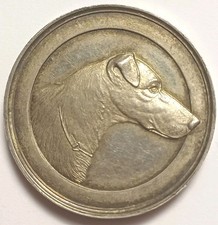 Médaille "SOCIETE RUSSE AMOUREUX DES FOX-TERRIERS ET TECKELS ",○0,33
