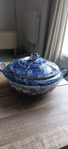 Soupière ancienne porcelaine - soupière,