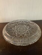 Coupe à fruit en cristal de Saint Louis clair diamètre : 40 cm