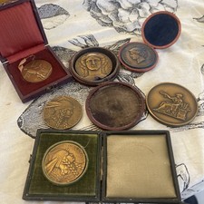 Lot Médailles bronze Jean