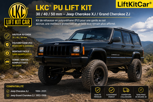 Lkc lift kit jeep - lift, cherokee