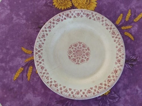 Assiette plate porcelaine - assiette,