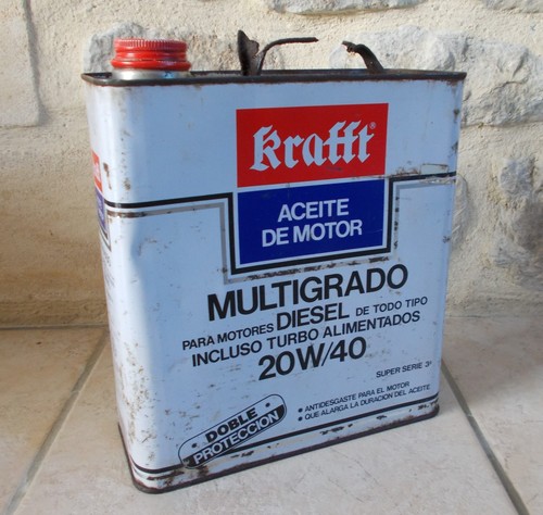 Ancien bidon huile - ancien,