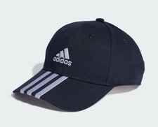 Bonnet Unisexe ADIDAS Baseball 3-Stripes Coton Sergé II3510 Bleu