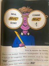 Publicité Papier Vintage / Advertising 1963 - Le stylo BIC - 1 page