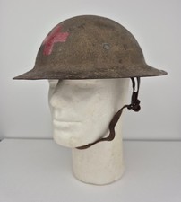 Casque Anglais MK1 croix rouge
