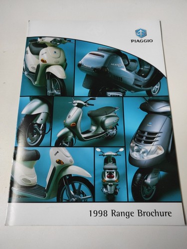 Piaggio range 1998 - piaggio, uk