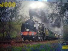 Puzzle decor train anglais