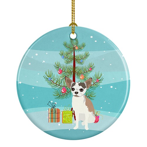 Chihuahua merle christmas - chihuahua,