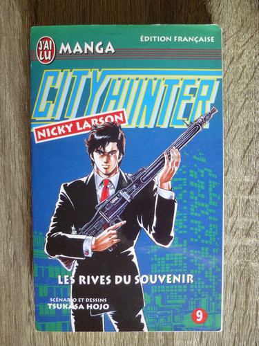 Manga city hunter nicky larson - hunter,