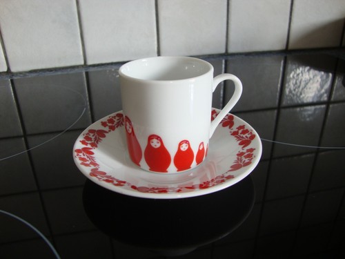 Lot tasses café sous - tasses, +